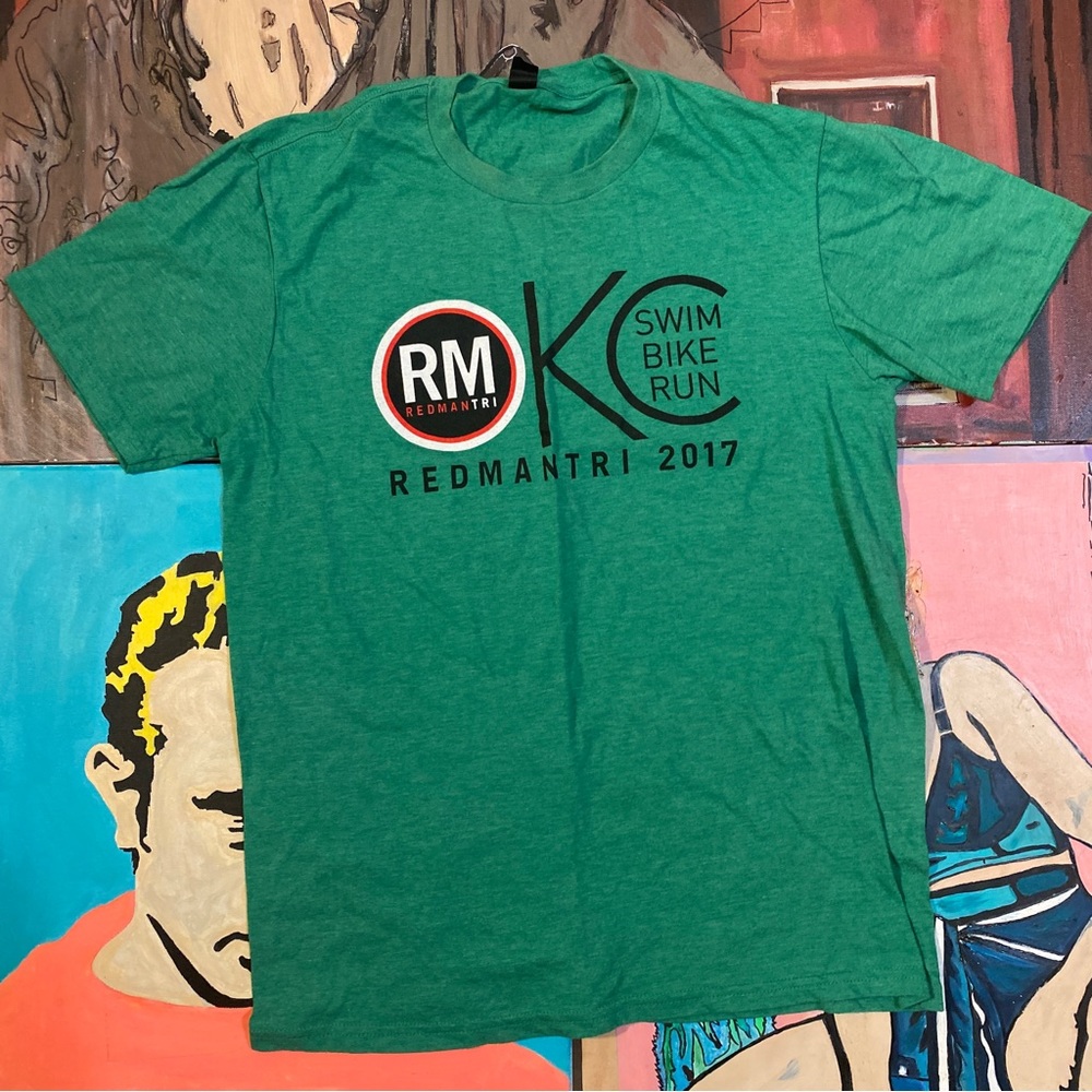 2017 REDMAN TRIATHLON Vendor Support Staff T Shirt